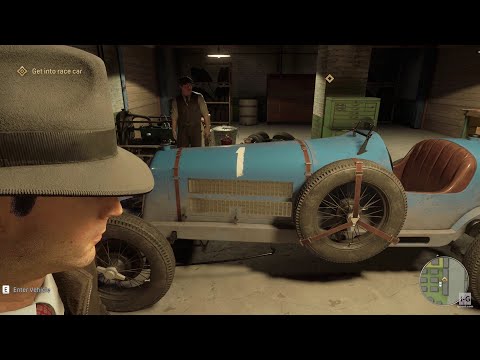 Race Car Sabotage Mission - Mafia: Definitive Edition