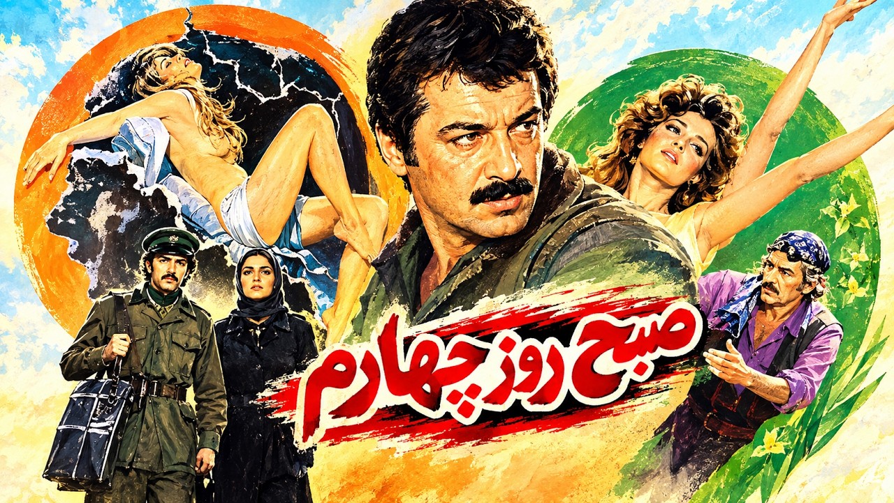 فیلم جنجالی صبح روز چهارم   با هنرنمایی سعید راد   نسخه رنگی