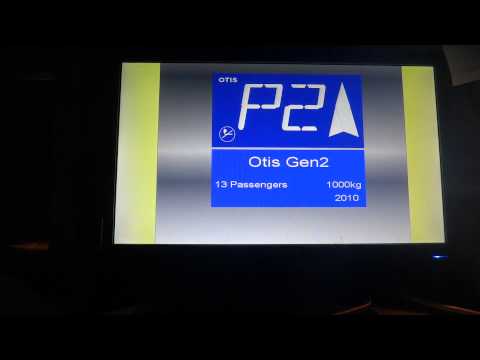 ANIMATED: Otis Gen2 traction elevator at Abby Plaza Shopping Center in Abby Avenue