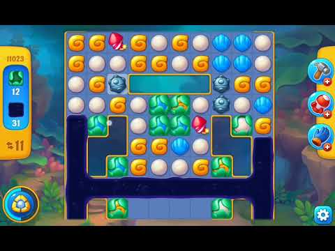 Fishdom Easy Level 11023 (with ingame lightning booster) @choraelmin