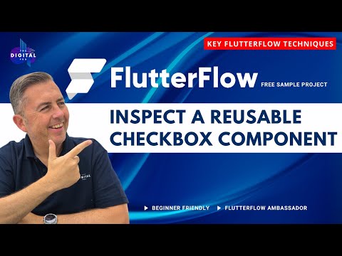 #FlutterFlow Key Technique - How I built a reusable Checkbox Component