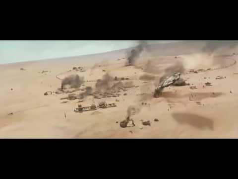 HD Star Wars 7  Millenium Falcon with Rey and Finn