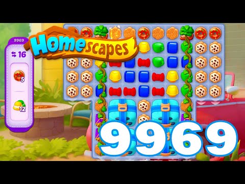 Homescapes Level 9969 HD 3 - match puzzle game | Gameplay Walkthrough | android | GameGo Game | IOS