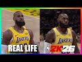 NBA 2K26 New LeBron James Signature Animations IRL Vs 2K