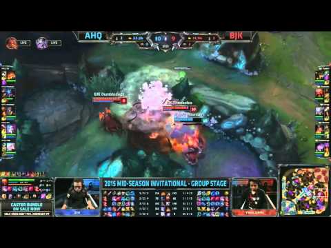 AHQ e-Sports Club vs Besiktas e-Sports Club - HIGHLIGHTS - MSI 2015 - Day 1 - League of Legends