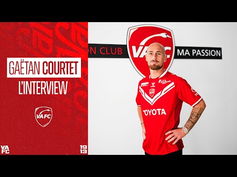 Première interview de Gaëtan Courtet, nouvel attaquant valenciennois ! 📹
