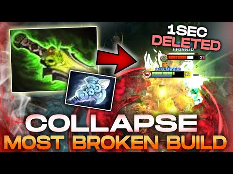 Collapse abusing MOST BROKEN BUILD on Primal Beast - Dota 2