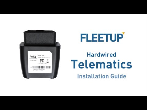 Fleetup Telematics Installation Hardwired Installation Guide