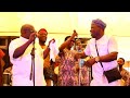 See What happens between Saheed Osupa And Actor Lala On Stage At His Mother's funeral