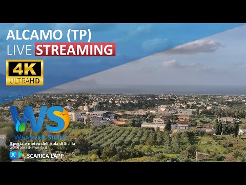 🔴 Alcamo live webcam - Panoramica Castellammare del Golfo