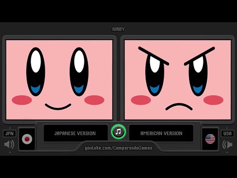 Regional Differences [52] Kirby Covers (Region Comparison)