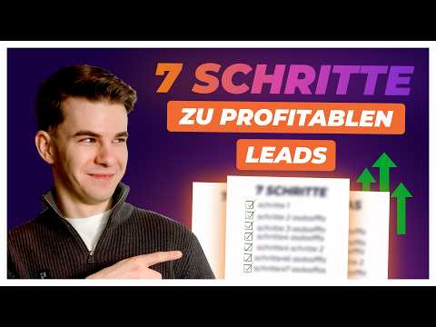 Leads generieren mit Ads – Die 7 Schritte-Webinar-Strategie für qualifizierte Leads