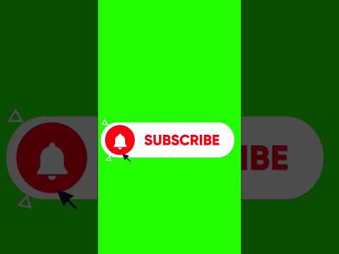 Subscribe green screen 💥 Green screen Subscribe like Bell icon button