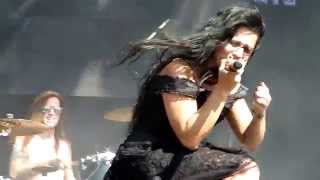 Lacuna Coil - Nothing Stands in Our Way @ Rock Fest BCN (04/07/2014)