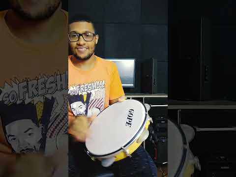Pandeiro GOPE 10 Polegadas Pele Nylon! 🤩