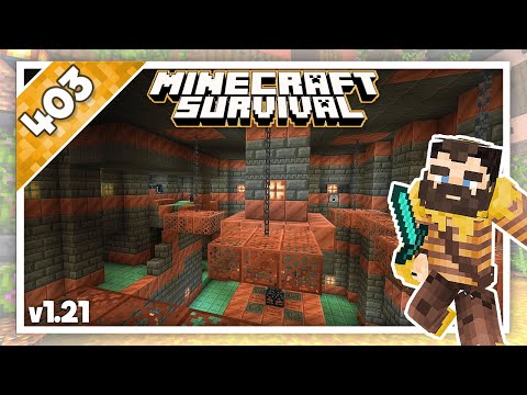 Minecraft Survival | Relaxing Builds - Tricky Trials (No Commentary, Lofi) | Ep.403
