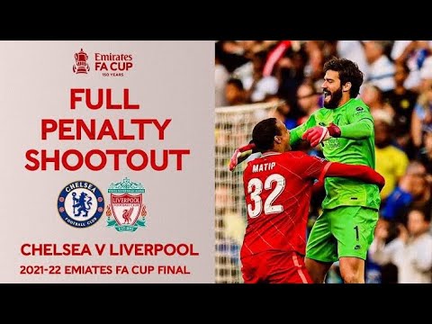 FULL Penalty Shootout & Trophy Lift | Chelsea v Liverpool | Emirates FA Cup Final 21-22