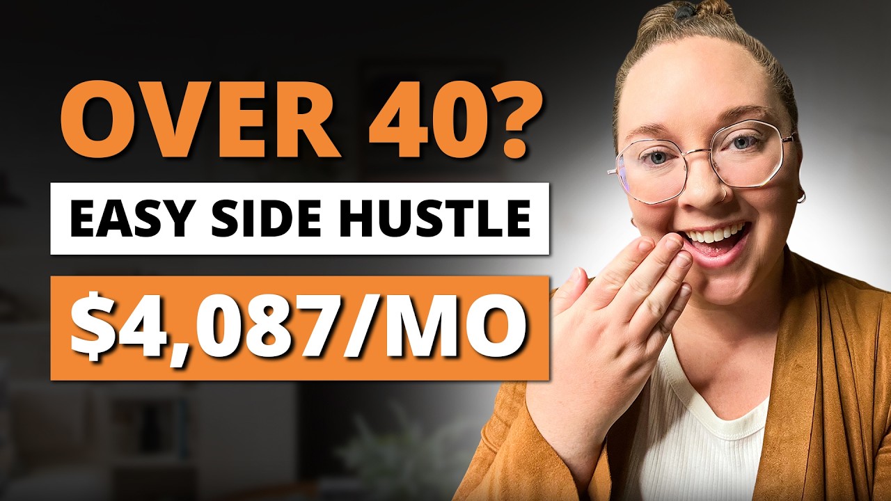 Easiest Digital Side Hustle for Women over 40 ($4,087/mo)