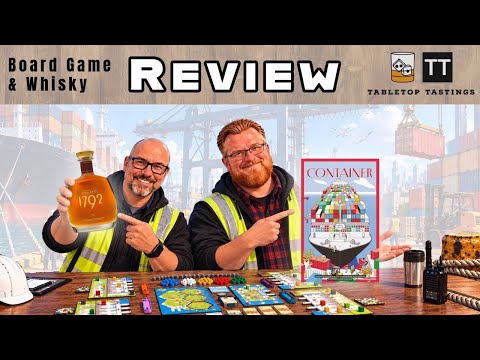 Tabletop Tastings Whiskey & Board Game Pairing: Container & 1792