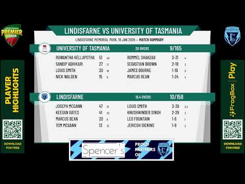 Lindisfarne v University of Tasmania