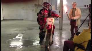 Frankie Cocozza - Shes Got a Motorcycle (Behind the Scenes - Stunts)