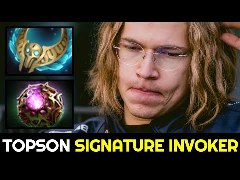 T1.TOPSON Signature Invoker with Revenant's Brooch — vs 8 Slotted Terrorblade 7.32c Dota 2