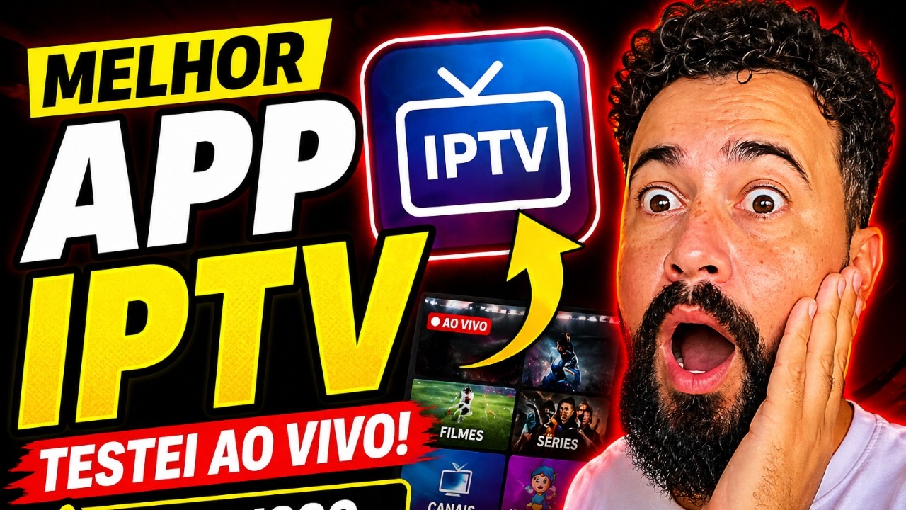 😱 Melhor App IPTV? Testei AO VIVO e olha isso…