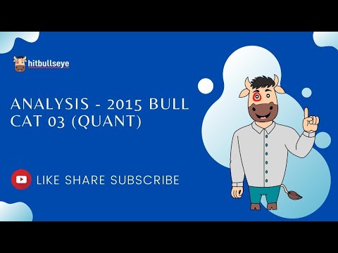 Analysis - 2015 Bull CAT 03 (Quant)