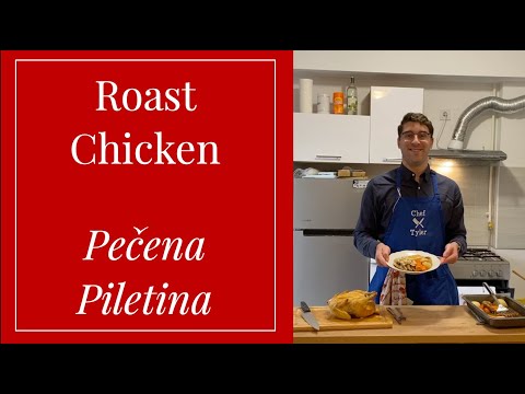 A Very Croatian Thanksgiving, Roasted Chicken with Mlinci Pasta