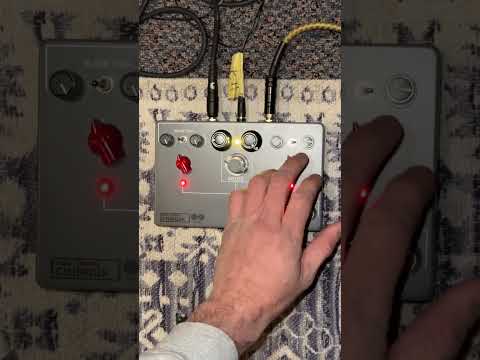 Hardware Fixations Dual Engine Chinook (Tremolo, Fuzz, and Tremolo) 2025 - Matte grey powdercoated image 6