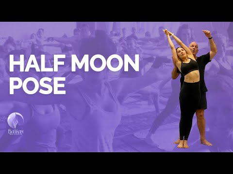 How To Do Half Moon Pose (Hot Yoga Tutorial)