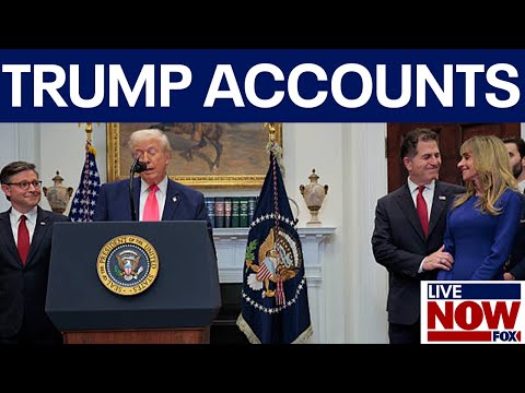 Video | POTUS unveils $6.25B Dell pledge to “Trump Accounts”