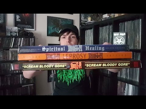 Deluxe DEATH Boxsets! Scream Bloody Gore, Leprosy, & Spiritual Healing