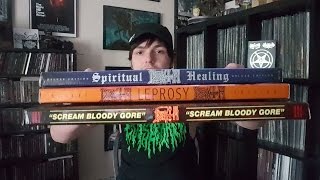 Deluxe DEATH Boxsets! Scream Bloody Gore, Leprosy, & Spiritual Healing