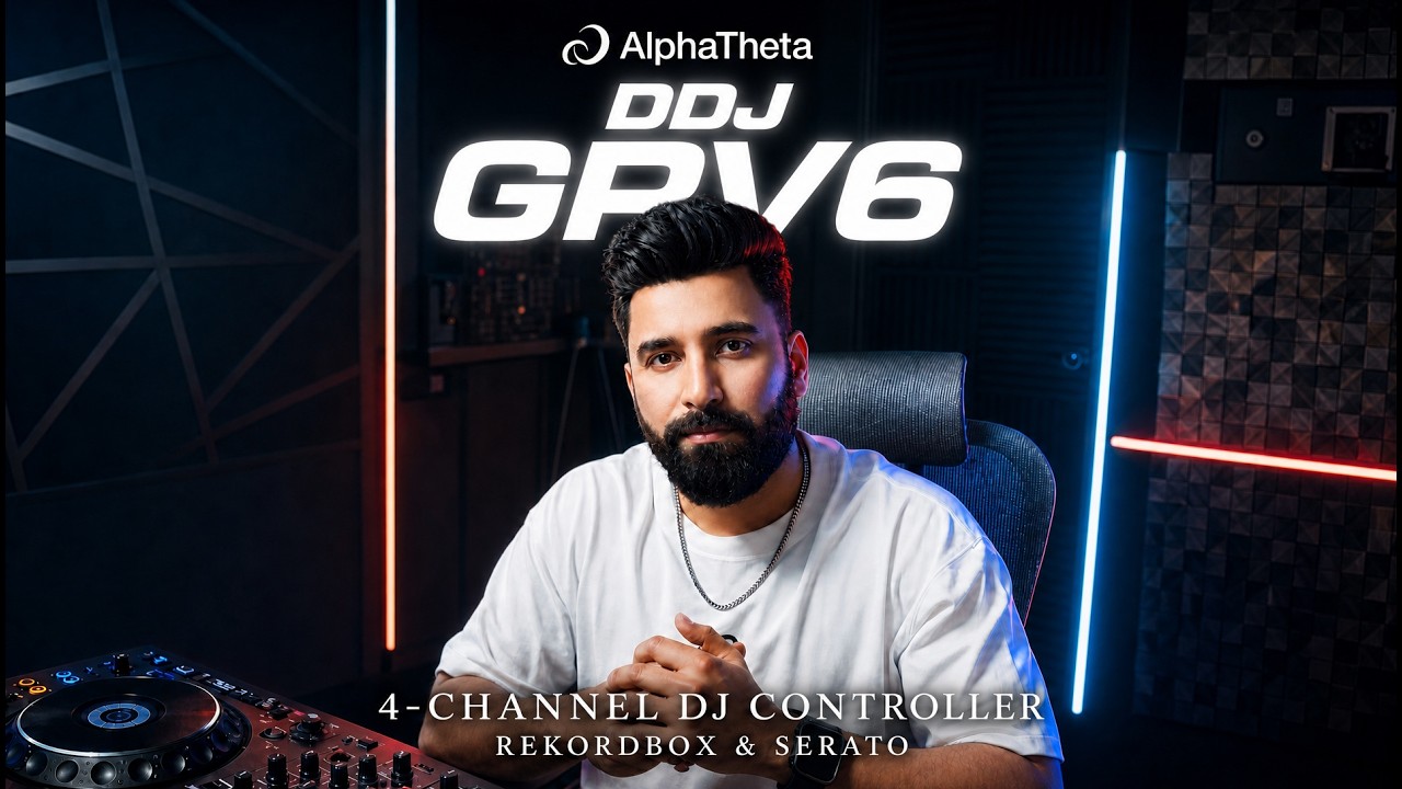 DDJ-GRV6 4-Channel DJ Controller for rekordbox & Serato | Overview