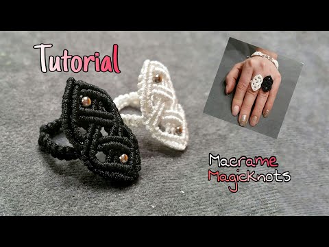 Macrame Bracelet with Beads Tutorial Easy Jewelry Making