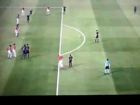 Javier Pastore freekick against AS Monaco