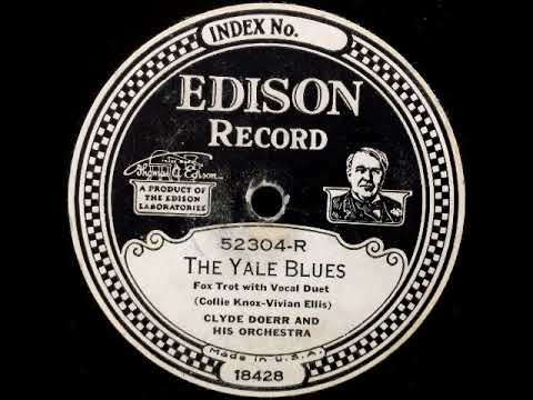 THE YALE BLUES by Clyde Doerr and his Orchestra 52304-R