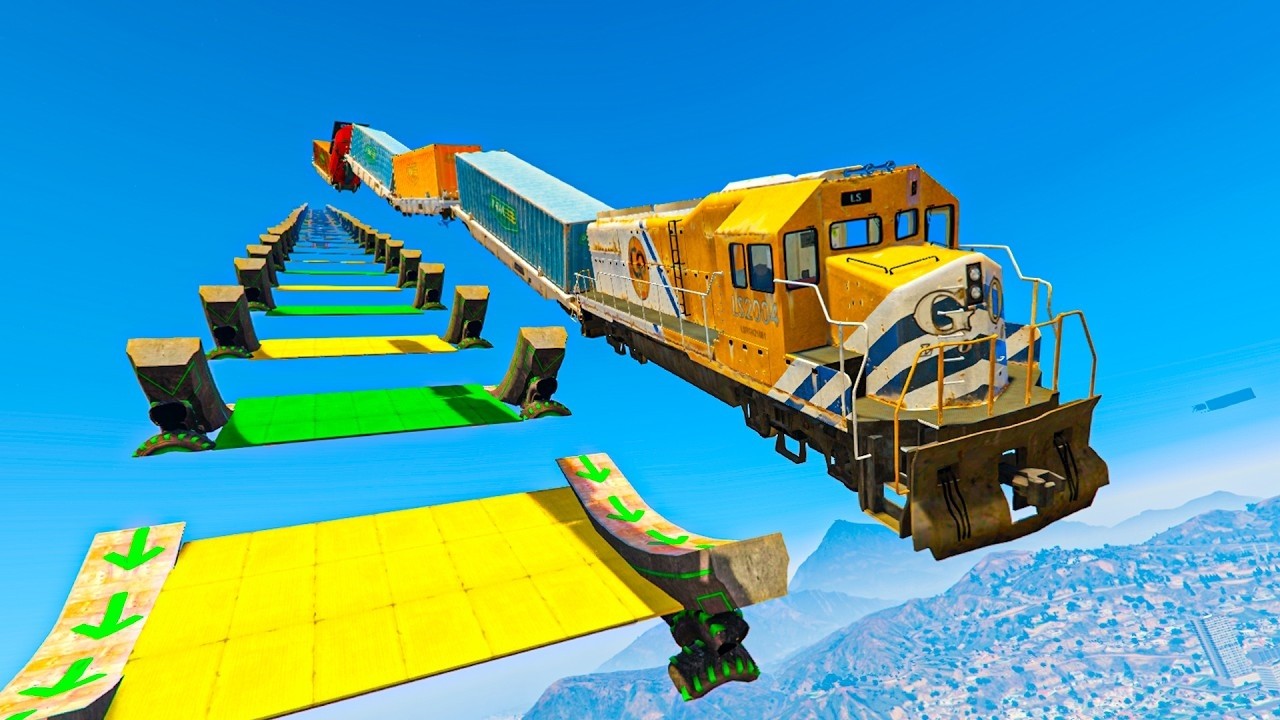 LA MEGA RAMPA MAS PELIGROSA DE GTA 5 ONLINE