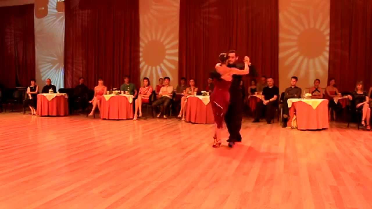 Video thumbnail for Fausto Carpino & Stephanie Fesneau, Kiev International Tango Festival 2014 - 1 (Tango)