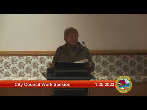 1.25.2023 City Council Work Session