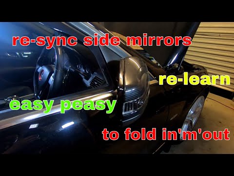 YouTube video about: How to reset mercedes folding mirrors?