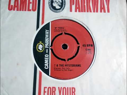Mod Garage - ? & THE MYSTERIANS - "8" Teen - CAMEO PARKWAY C 441 UK 1966 Dancer Eighteen Arms