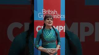 Loretta inspiring others to do Adult Gymnastics