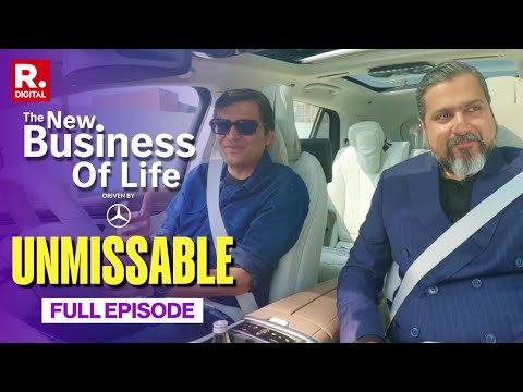 Arnab And Ricky Kej's Unmissable Drive In A Mercedes-Benz On The New Business Of Life | MUST WATCH