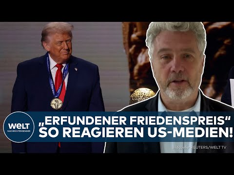 USA: „Erfundener Friedenspreis für Trump“ – so reagieren US-Medien