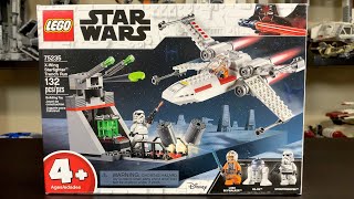 LEGO Star Wars 2019 X-Wing Starfighter Trench Run Review! Set 75235! by MandRproductions