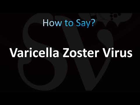 How to Pronounce Varicella Zoster Virus (Correctly!)