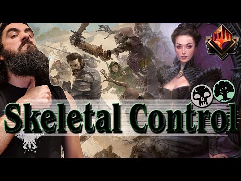 🌳💀 BONE-HARD CONTROL - GOLGARI SKELETONS | MYTHIC MTG Arena | Standard