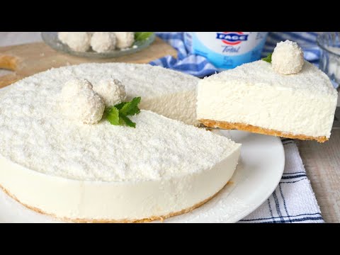 Tarta Fría De Yogur y Coco: La Tarta Del Verano